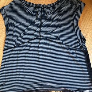 Lululemon striped loose shirt